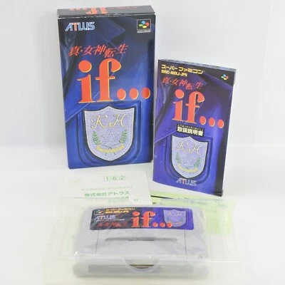SHIN MEGAMI TENSEI IF Super Famicom Nintendo 2257 sf - Image 1 of 4