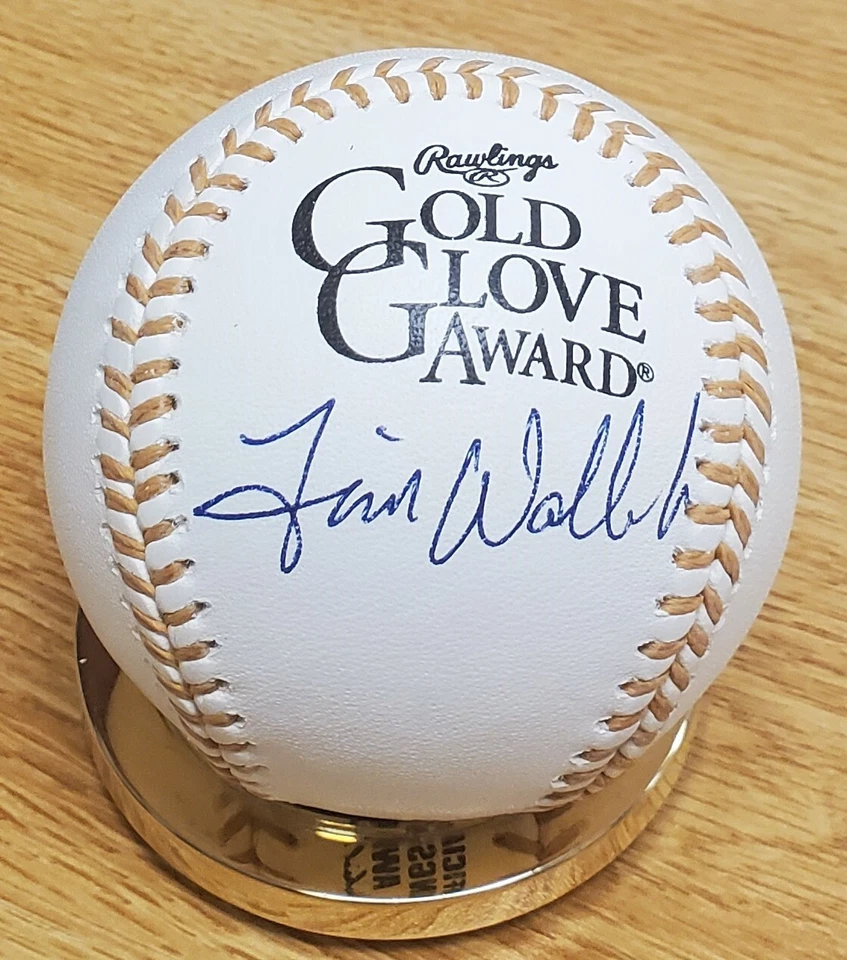 Autographed TIM WALLACH Official Gold Glove Major League Baseball w/COA - Image 1 of 1