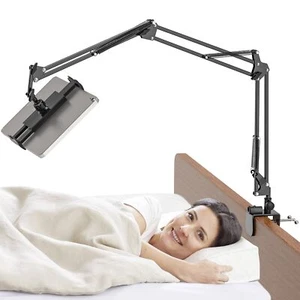 Support Tablette Lit Support iPad Lit vec 3 Bras Métalliques Réglable Support... - Afbeelding 1 van 6
