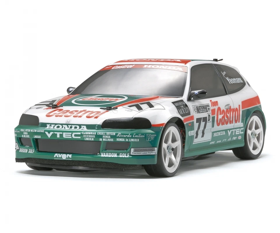 Tamiya 300051421 Kar.-Satz Castrol Honda Civic VTi