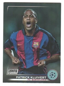 2022-23 Topps Stadium Club Chrome UCL Refractor FC Barcelona Patrick Kluivert - Bild 1 von 2