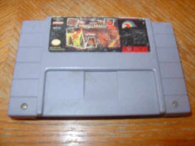 WWF Super WrestleMania (Super Nintendo SNES, 1992) Tested Authentic Fast Ship - Image 1 of 3