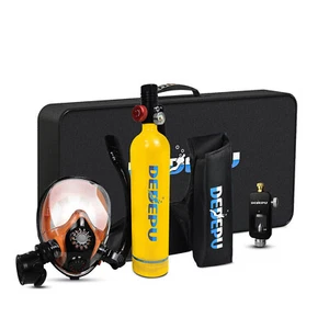 NEW Adult Snorkel Set, Impact Resistant Diving Mask with Tempered Glass Kit - Picture 1 of 12