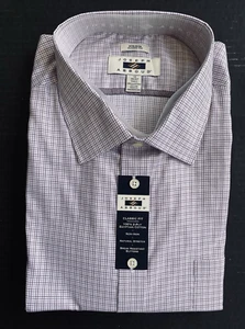 Camisa de vestir Joseph Abboud de algodón egipcio calce clásico sin hierro alta 19-36/37 - Imagen 1 de 6