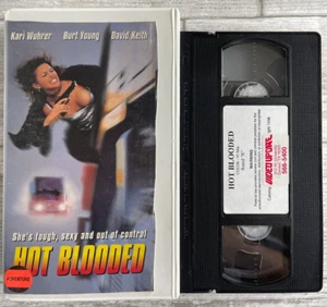 Hot Blooded VHS Kari Wuhrer aka Red-Blooded American Girl II Bedford Productions - Picture 1 of 2