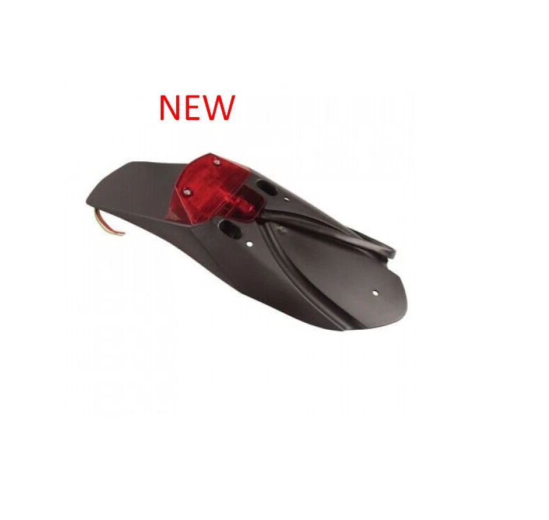 Luz trasera/luz de freno Polisport negra 8563000001 luz trasera no homogolada Foto 1 de 1