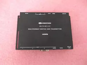 CRESTRON HD-TX-301-C-E MULTIFORMAT SWITCH AND RECIEVER 6508330 - Picture 1 of 6