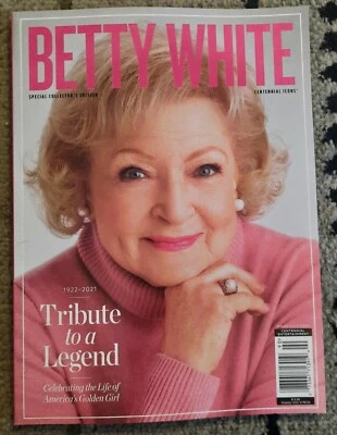 Betty White Magazine Centennial Icons Entertainment Special Collector's Edition  Foto 1 de 2