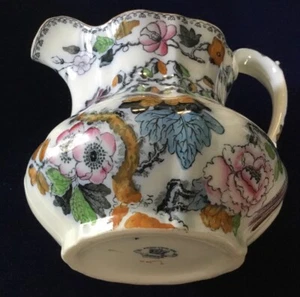 Antique White Ironstone Jug - Picture 1 of 6