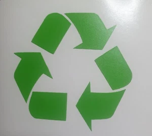 Recycle / Recycling Symbol Vinyl Decal Sticker for Car/Window/Wall - Picture 1 of 24