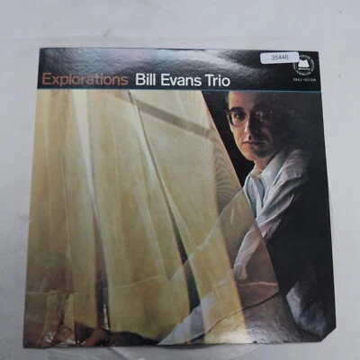 Bill Evans Trio Explorations MILESTONE LP Vinyl Record Album - Image 1 of 4