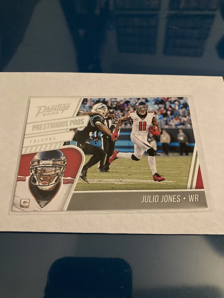 2020 Panini Prestige Prestigious Pros Julio Jones Falcons - Image 1 of 1