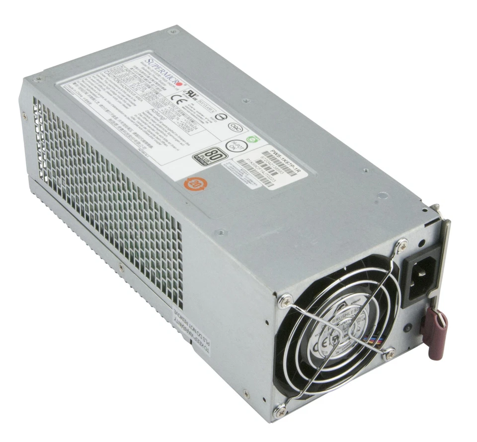 SuperMicro PWS-1K67P-1R Microblade 1600W Redundant Power Supply - Image 1 of 1