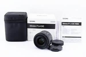 SIGMA 30mm F1.4 DC HSM F. Pentax Digital Camera made in Japan [Exc+++] #2003378A