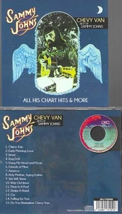 SAMMY JOHNS-CHEVY VAN/BEST OF-ALL HIS CHART HITS & MORE-NEW CD - Picture 1 of 1