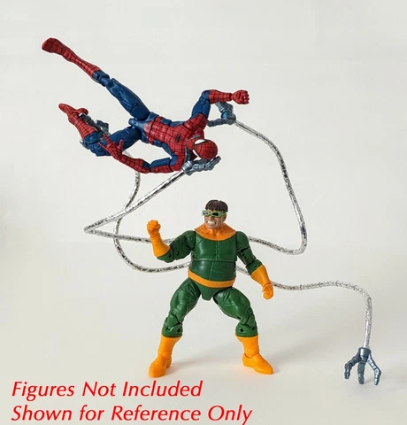 Metal Arms Kit for Marvel Legends DOCTOR OCTOPUS Figure, Spider-Man Doc Ock READ Cover