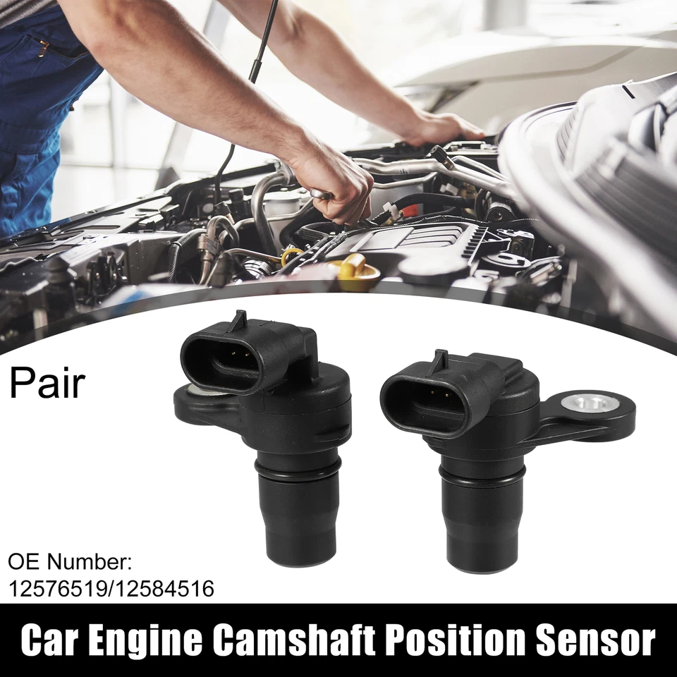 1 par de sensores de posición del árbol de levas del motor de coche n.º 12576519/12584516 para Hummer H3  Foto 1 de 4