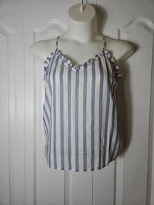 ana a new approach Summer Top Spaghetti Straps Striped Short - Picture 1 of 8
