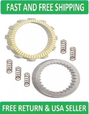 Kit y placas de fricción de embrague Caltric para Kawasaki KZ750B KZ750G KZ750K KZ750M Foto 1 de 2