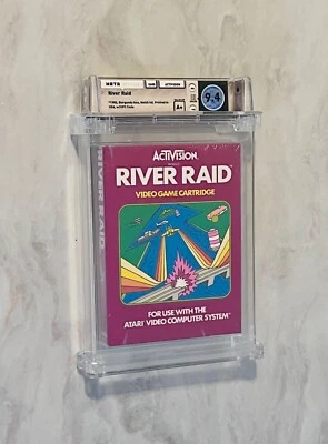 River Raid Atari 2600 9.4 A+ WATA CGC Burgundy Box - Image 1 of 2