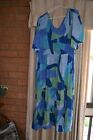 Katies Ladies Maxi Dress - Tiered With Smocking Around The Top.  - Size 16