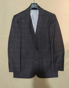 Blazer Brooks Brothers marrón a cuadros talla 40R - Imagen 1 de 13