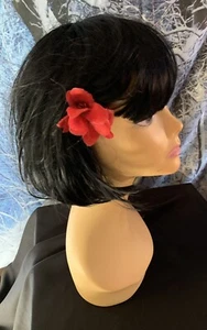unbranded synthetic black bob wig NWOT - Picture 1 of 5
