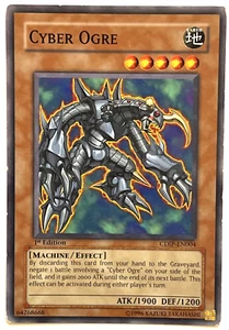 YuGiOh! - CDIP-EN004 Cyber Ogre – 1st Edition Common - Picture 1 of 1