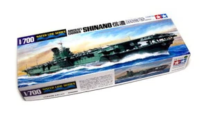 TAMIYA Modelo Militar 1/700 Buque de Guerra Portaaviones Escala SHINANO Hobby 31215 - Imagen 1 de 1