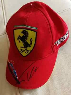 Fernando Alonso F1, Scuderia Ferrari F1, original signed baseball cap I. - Image 1 of 4