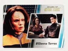 The Women of Star Trek 50th Anniversary Metal #90 B'Elanna Torres & Chakotay