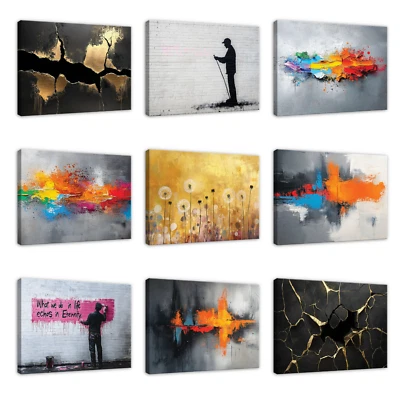 Leinwand Bilder Abstrakt Leinwandbild Modern XXL Wandbild Deko Wohnzimmer 948 - Bild 1 von 4