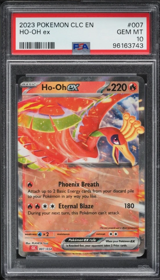 2023 Pokemon TCG Classic Collection - #007 Ho-Oh ex - PSA 10 GEM MINT - Image 1 of 1
