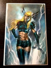 X-MEN #6 Lucio Parrillo Exclusive Virgin Cover Magik New Mutants LTD 600 NM+