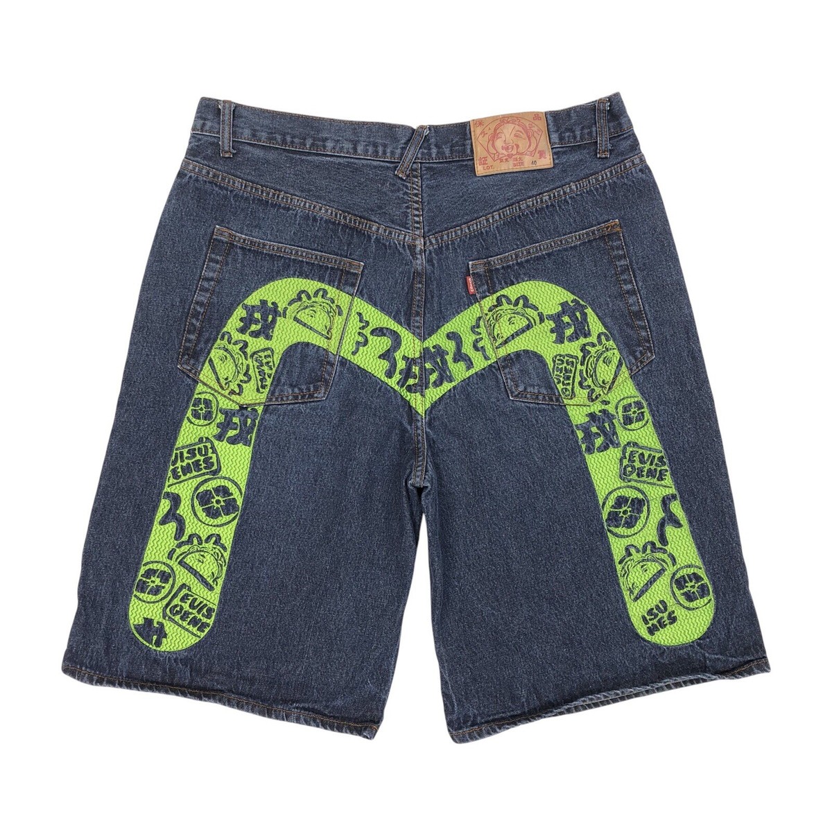 EVISU Blue Shorts for Men | eBay EVISU Blue Shorts for Men | eBay