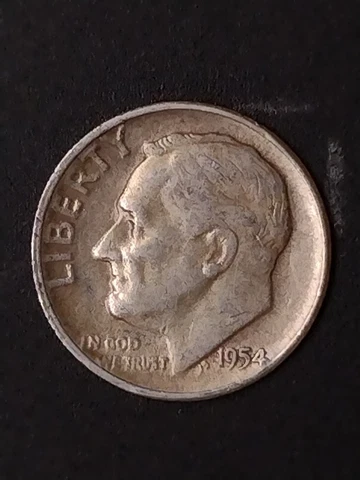 1954 Roosevelt Dime #01 Cover