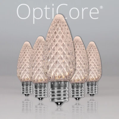 C9 LED Christmas Lights Shatterproof Replacement Bulbs, OptiCore 25 pk - Image 1 of 4