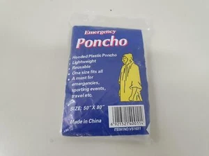 Poncho de lluvia LIGERO transparente *NUEVO* - Imagen 1 de 1