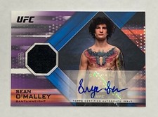 2019 Topps UFC Knockout Sean O'Malley Auto /25 Relic SSP