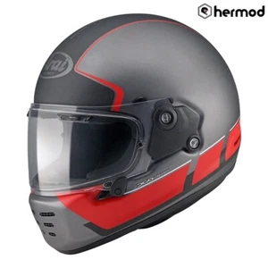 Arai Rapide Speedblock Full Face Motorcycle Helmet - Black/Red - Picture 1 of 3