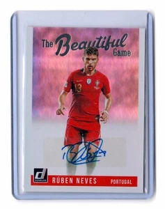 Ruben Neves 2018-19 Panini Donruss The Beautiful Game Auto Autographs Portugal - Picture 1 of 2