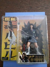 KILL BILL GO-GO 6" FIGURE Series 1 NECA Reel Toys 2004 SEALED WITH WOODEN BASE