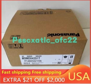 US Free TAX 1PC New In Box MSMD042S1T Servo Motor Expedited Shipping #T7- - Picture 1 of 7