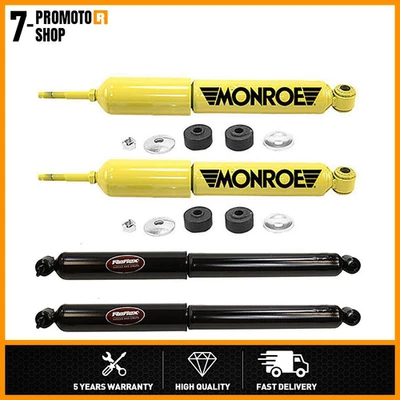Monroe Front & Rear Shock Absorber Fits 2000 2001 2002 2003 2004 Ford Excursion - Image 1 of 4