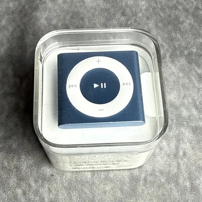 Apple iPod Shuffle 2 GB Model A1373 Blue 4th Generation - Image 1 of 4