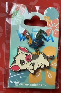 Pin’s Broche Pua  Vaiana Hei Hei OE Disneyland Paris Disney - Imagen 1 de 2