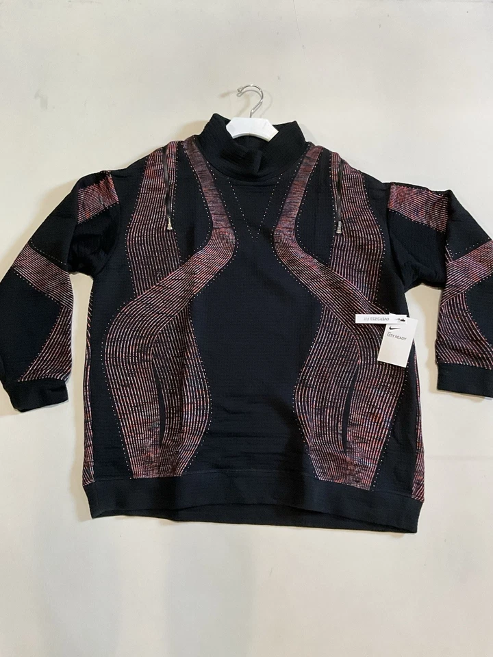 Nike City Ready Oversize Yoga Training Top Women’s Size Medium Cu5124 010