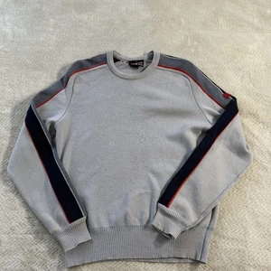 Vintage! Men's DEMETRE (Made in USA) Pure Virgin Wool SWEATER Ski sz Medium - Picture 1 of 14