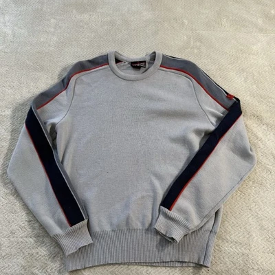 Vintage! Men's DEMETRE (Made in USA) Pure Virgin Wool SWEATER Ski sz Medium - Image 1 of 4