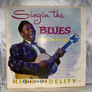 B.B. KING: singin' the blues WAX TIME 12" LP 1957  - Picture 1 of 4